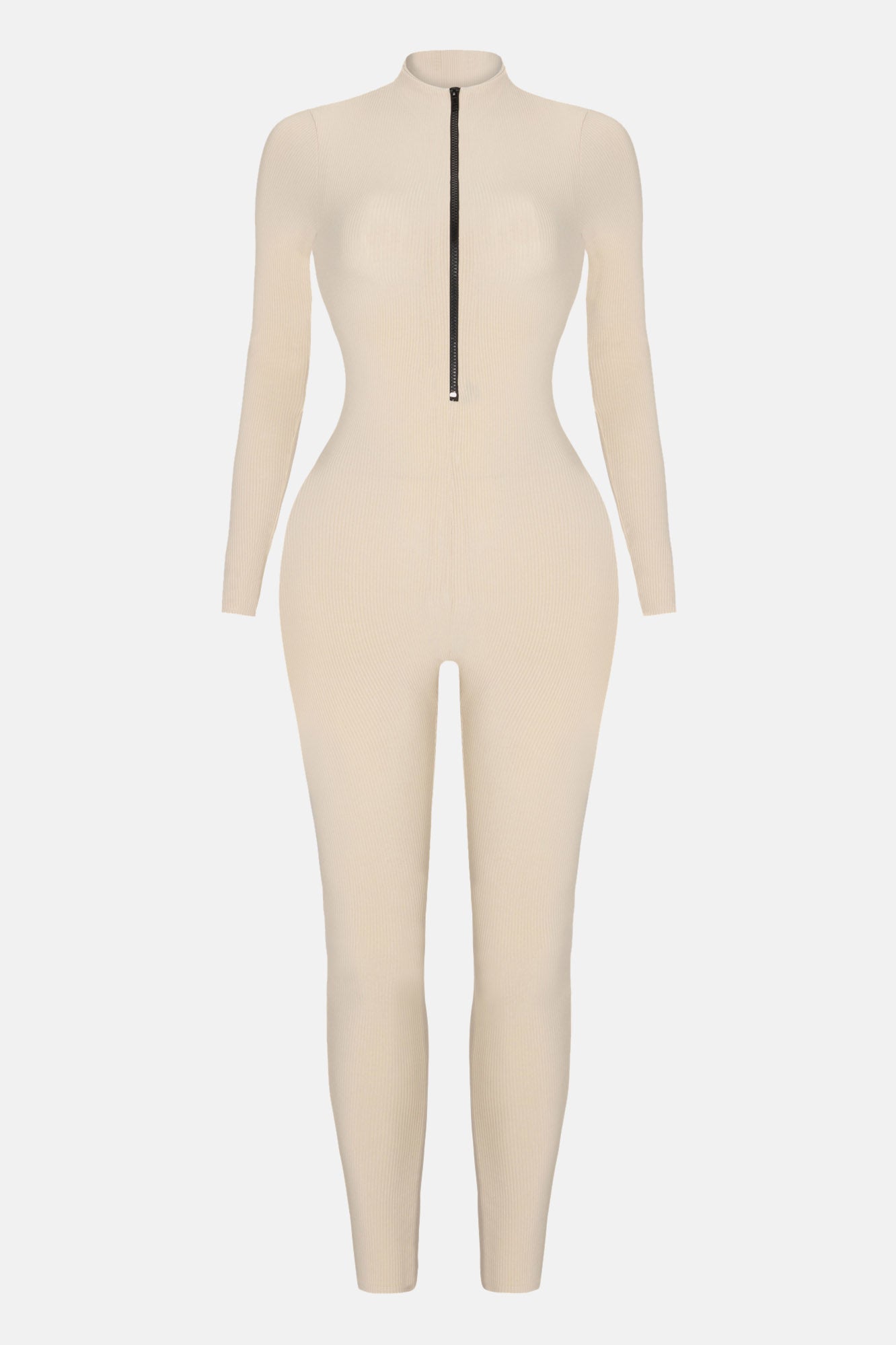 Sabrina Snatched Jumpsuit - Cream