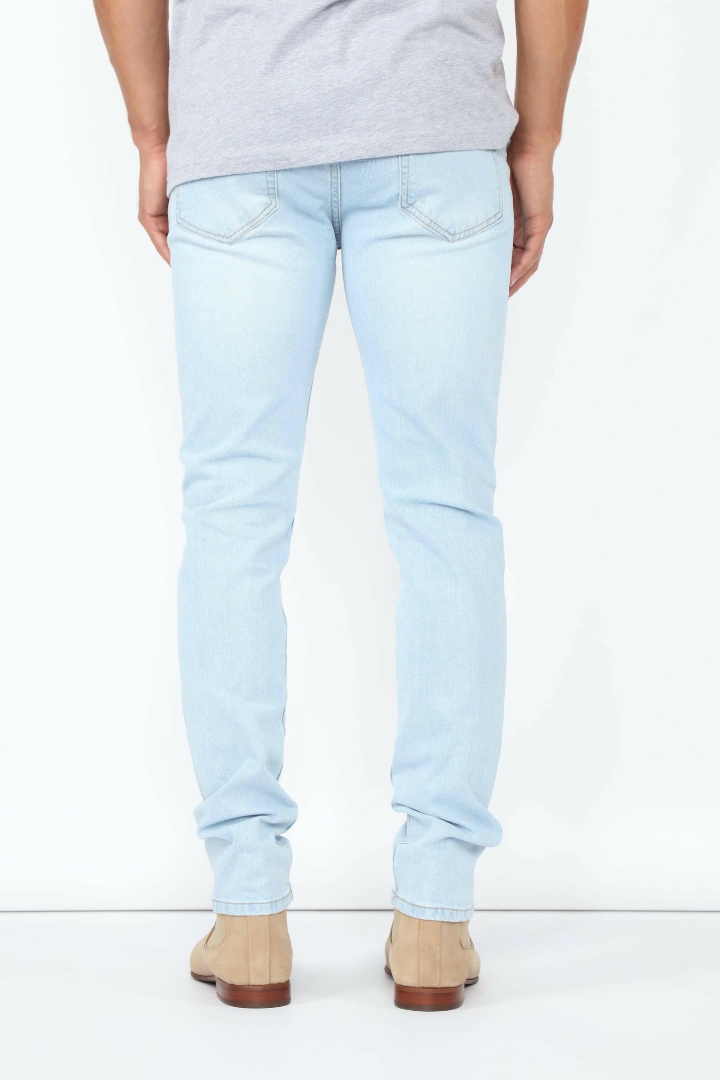 Cornell Slim Jeans - Light Blue Wash - OraLBoutiq