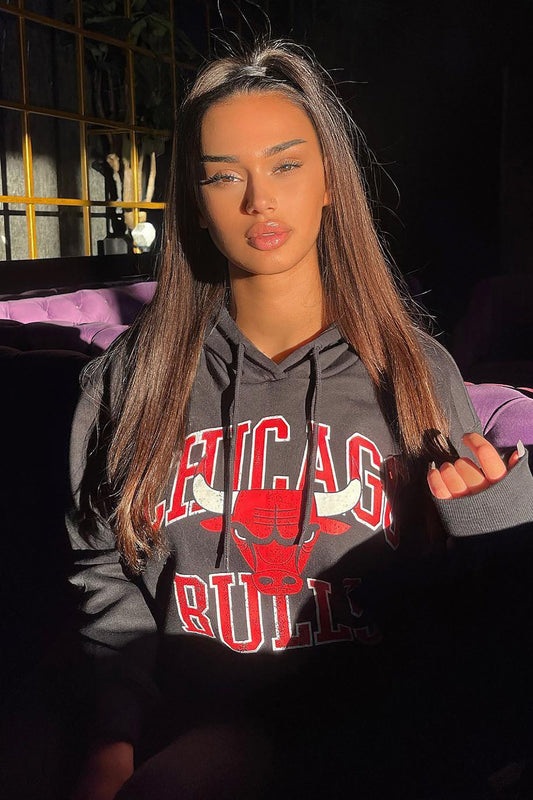 Don't Mess With The Bulls Hoodie - Black