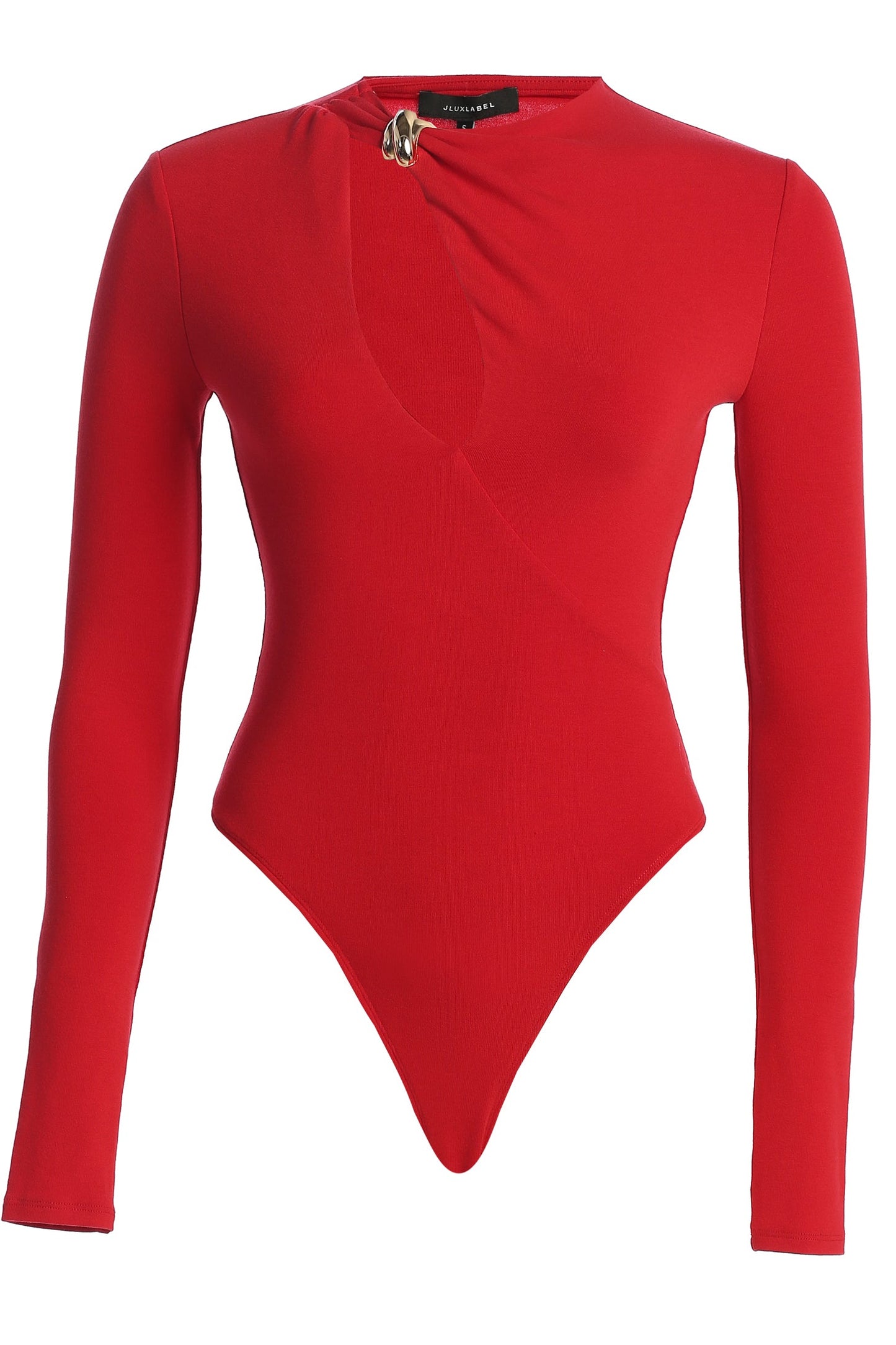 Red Maddison Cutout Bodysuit