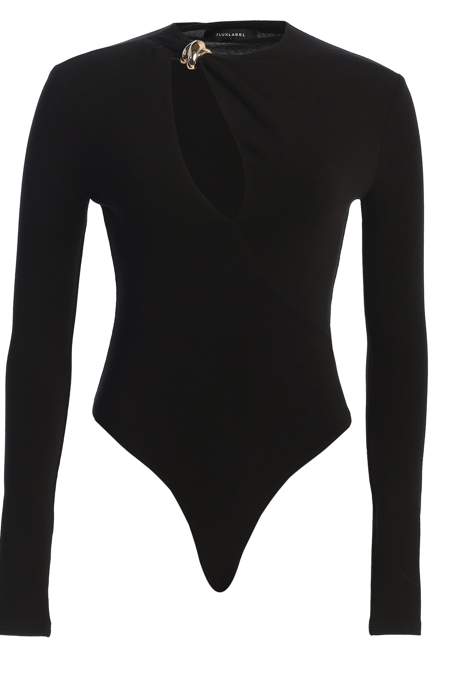 Black Maddison Cutout Bodysuit