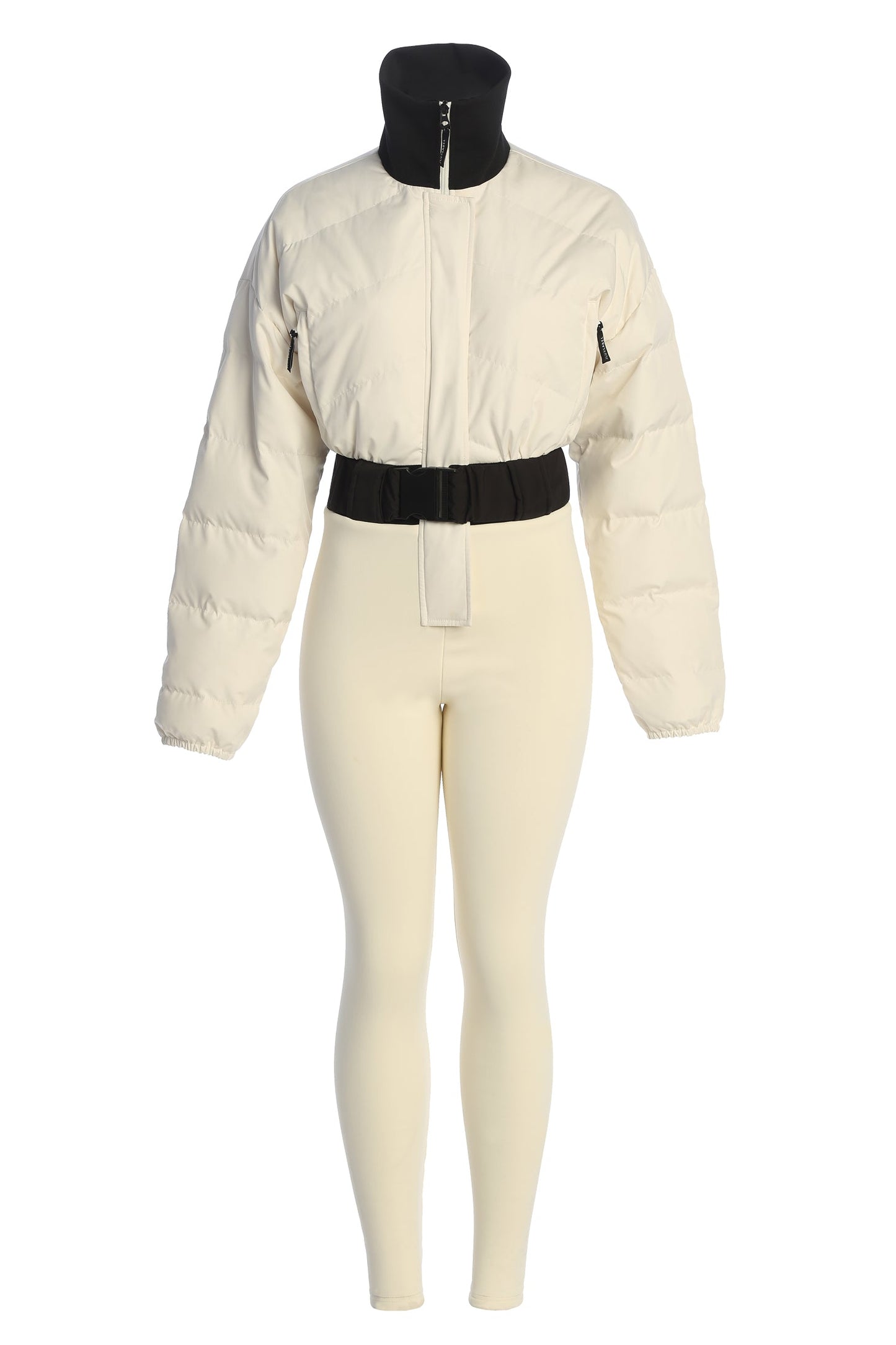 Ivory In Motion Nylon Jumpsuit