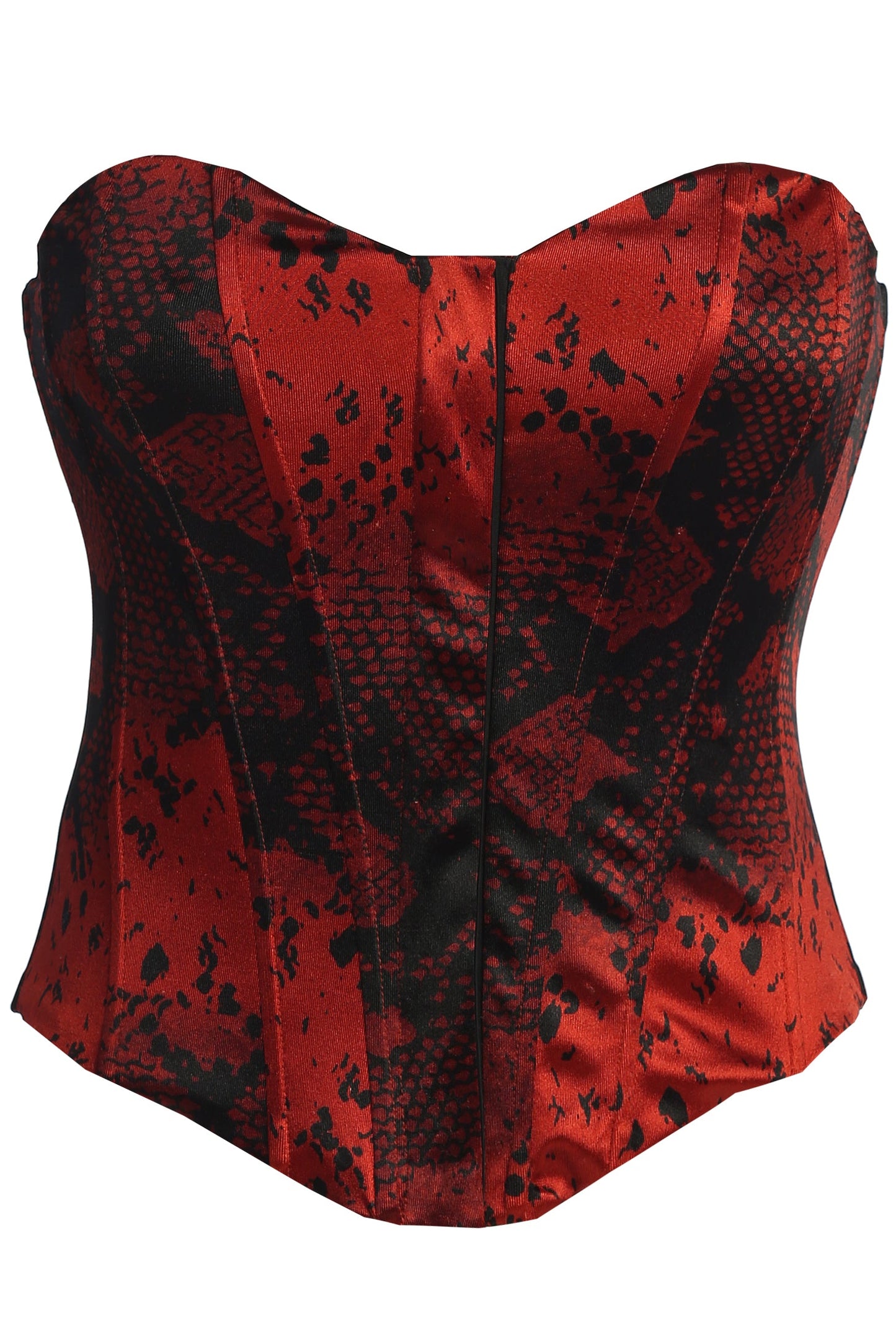 Red Stay the Night Corset