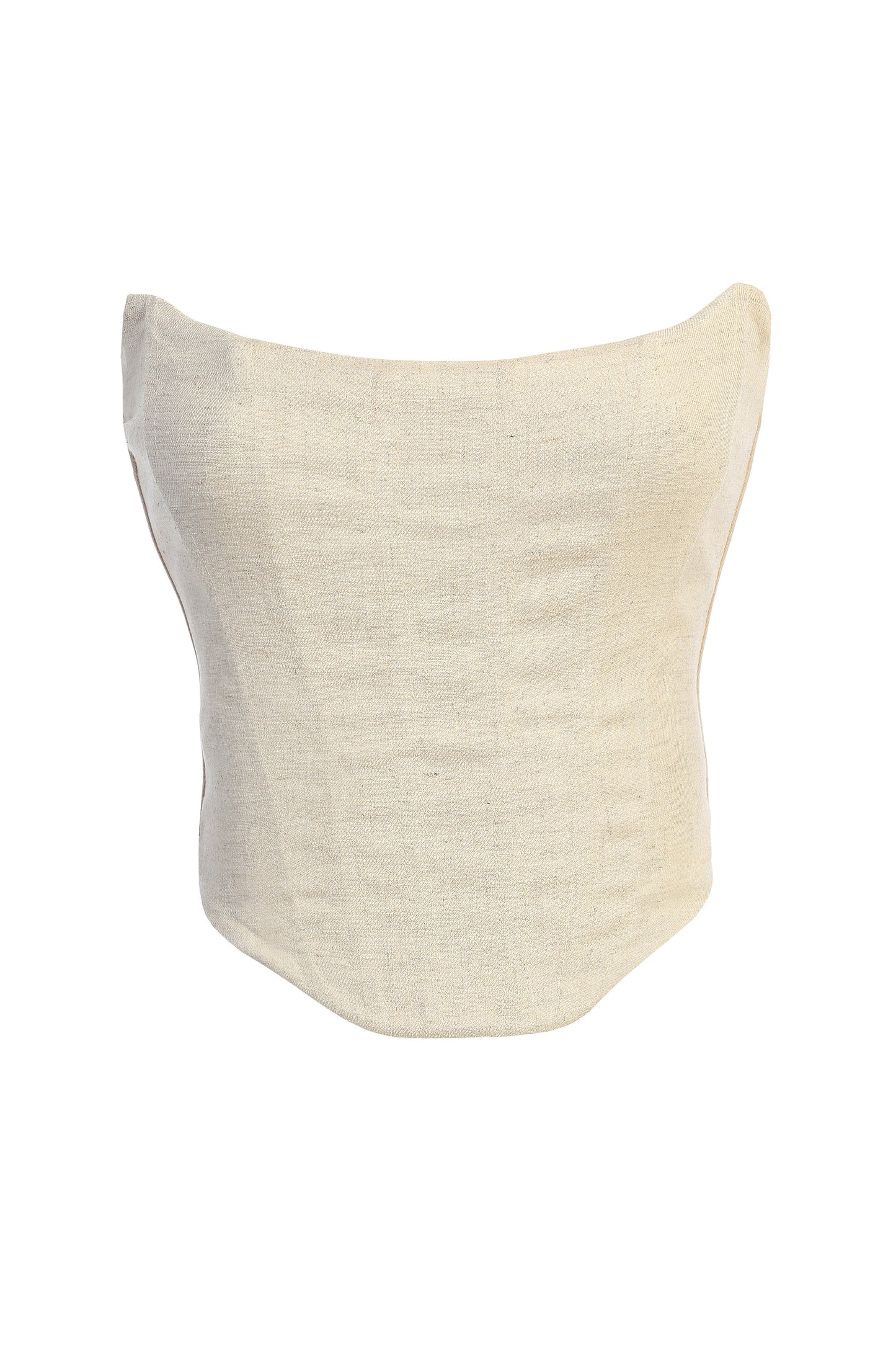 Natural Fenix Reversible Linen Corset