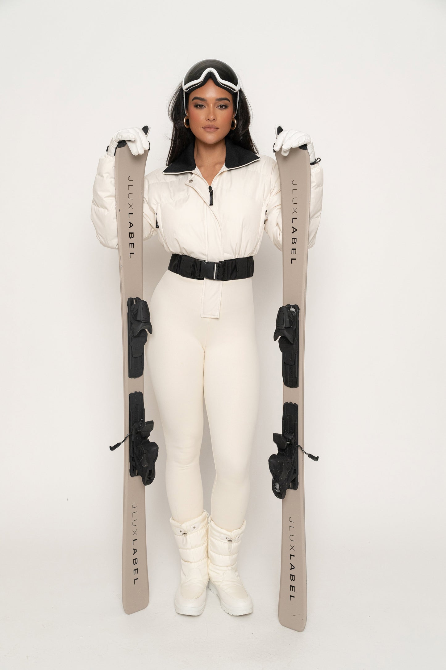 Ivory In Motion Nylon Jumpsuit