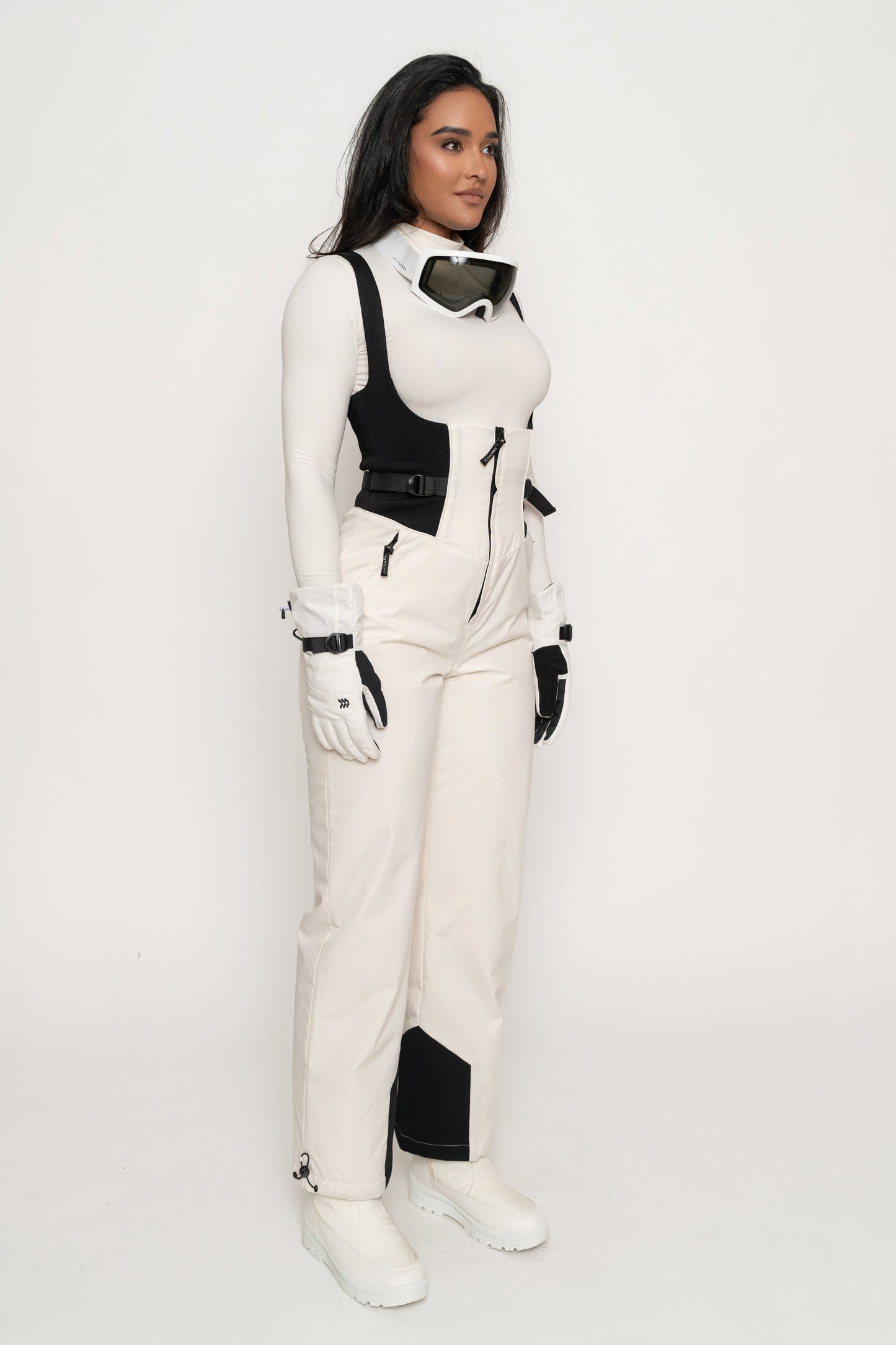 Ivory/Black Highland Jumpsuit