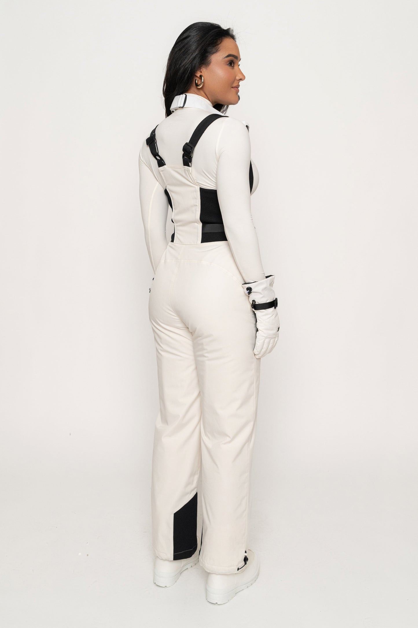 Ivory/Black Highland Jumpsuit