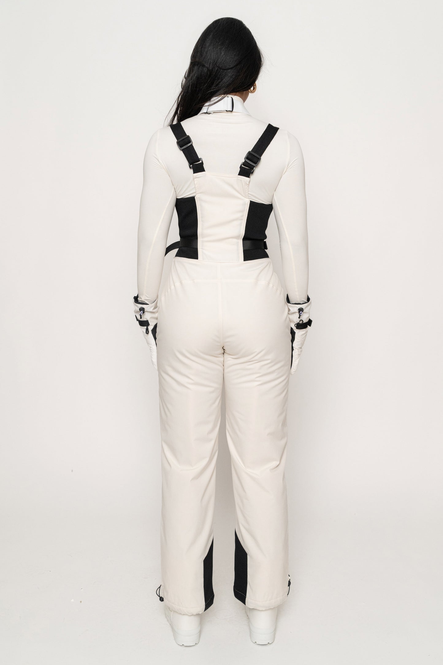 Ivory/Black Highland Jumpsuit