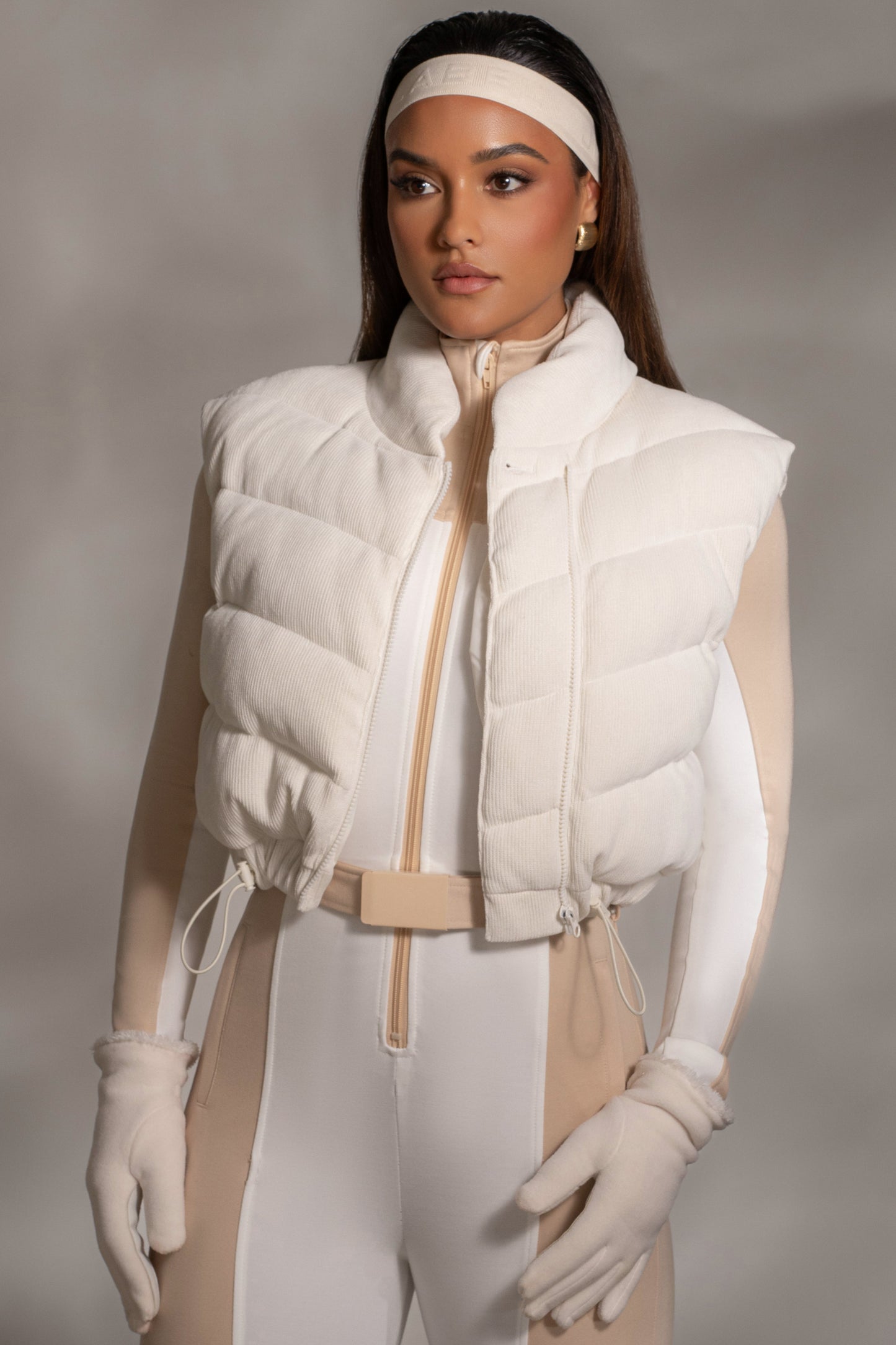 Beige Arctic Rush Ski Suit