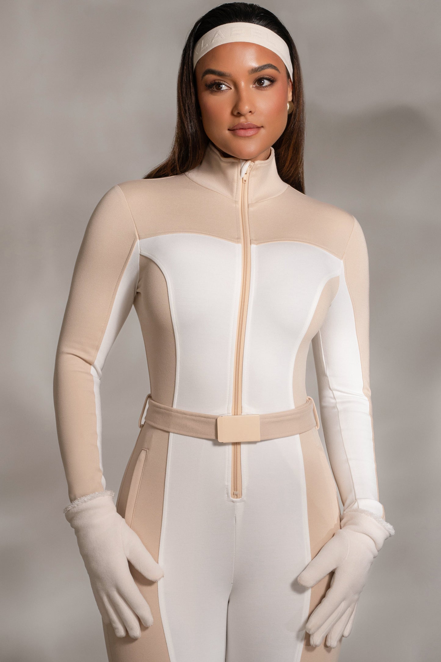 Beige Arctic Rush Ski Suit