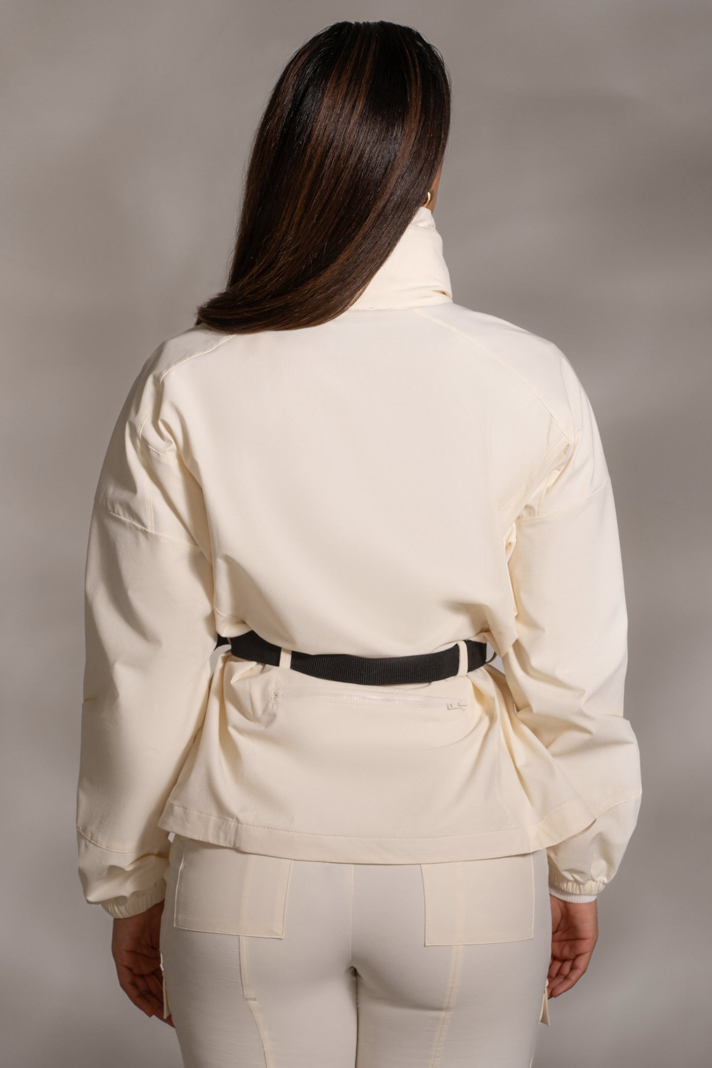 Buttercream Willow Belted Jacket