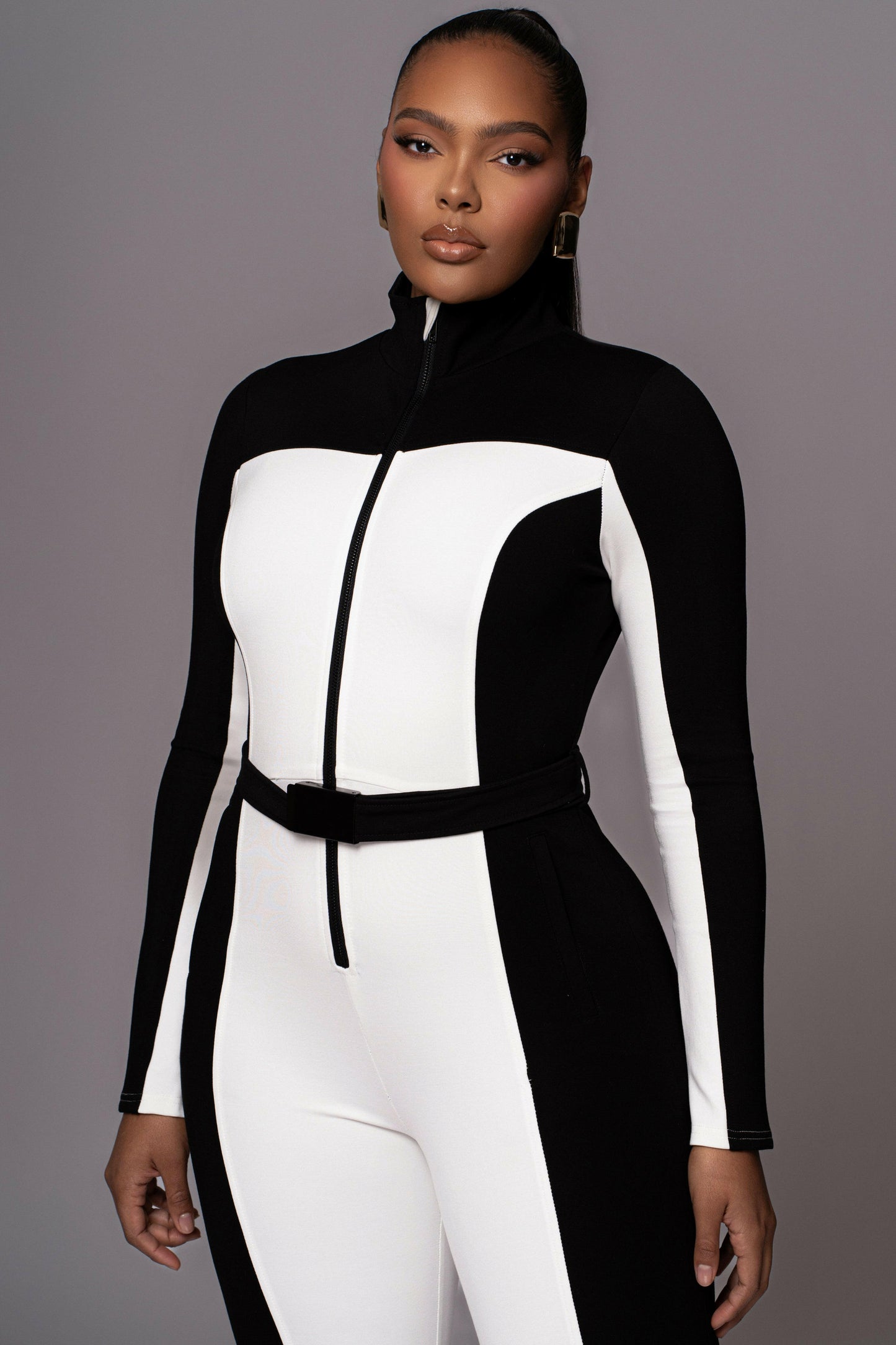 Black Arctic Rush Ski Suit