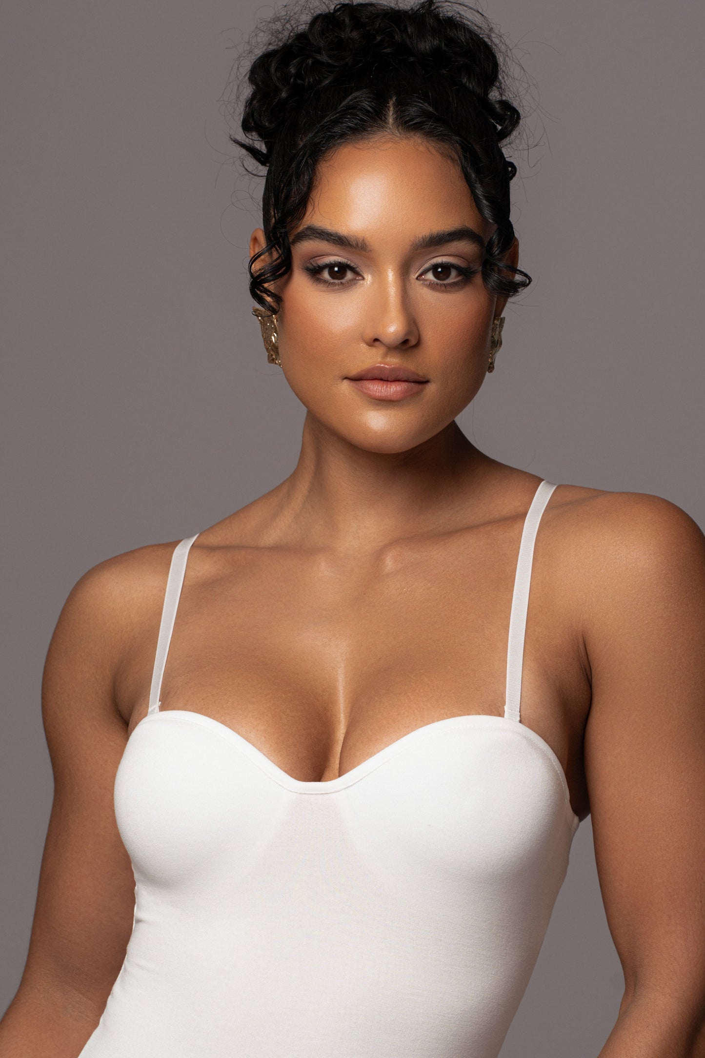 White Sascha Strapless Bodysuit