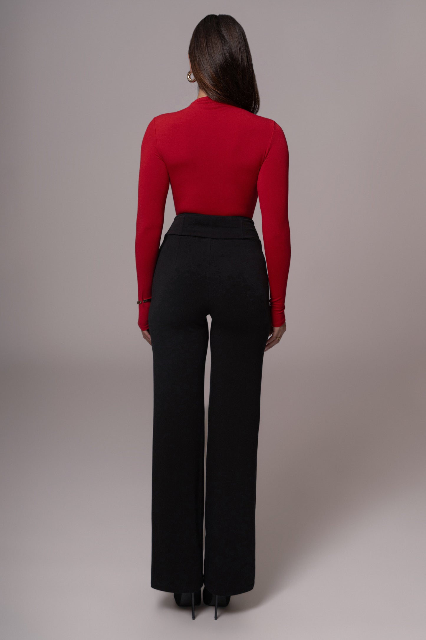 Red Maddison Cutout Bodysuit