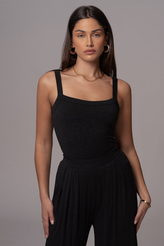 Black Lisseth Tank Top