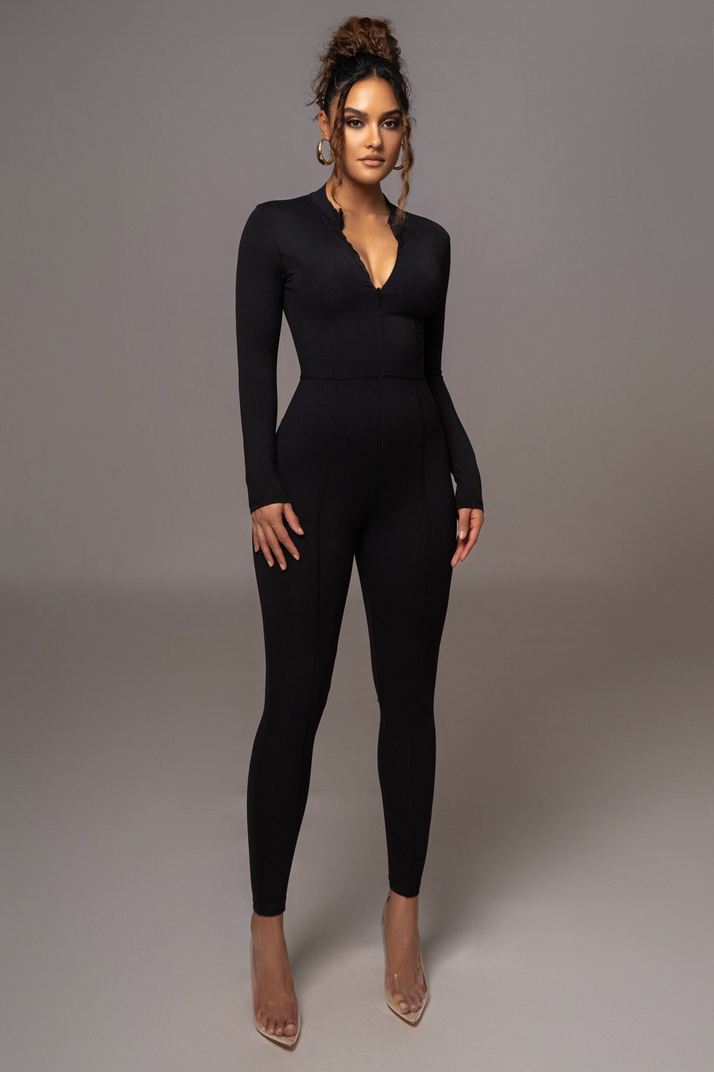 Black Galilea High Neck Jumpsuit