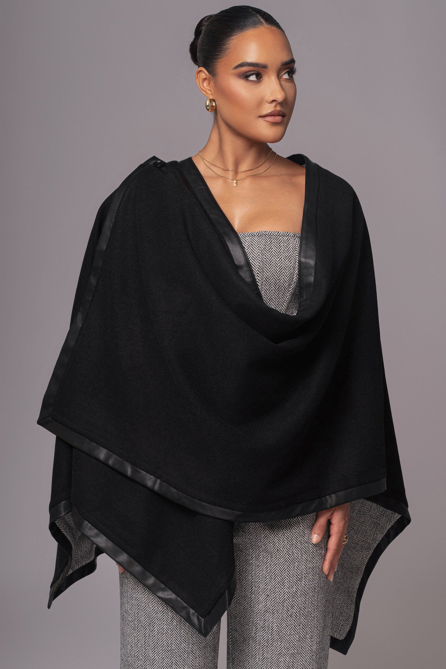 Herringbone Reversible Shawl