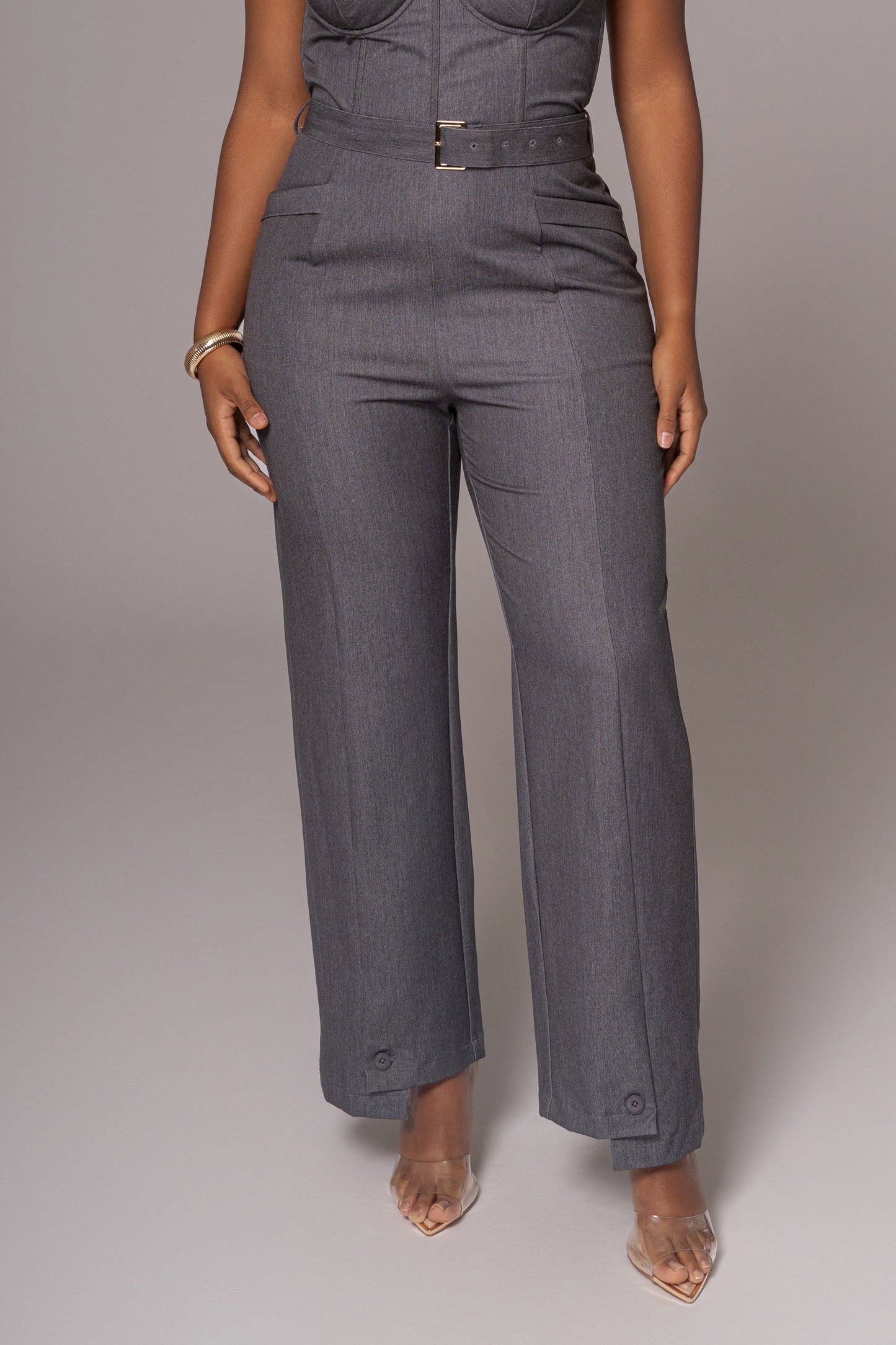 Grey Sweetheart Aroma Jumpsuit