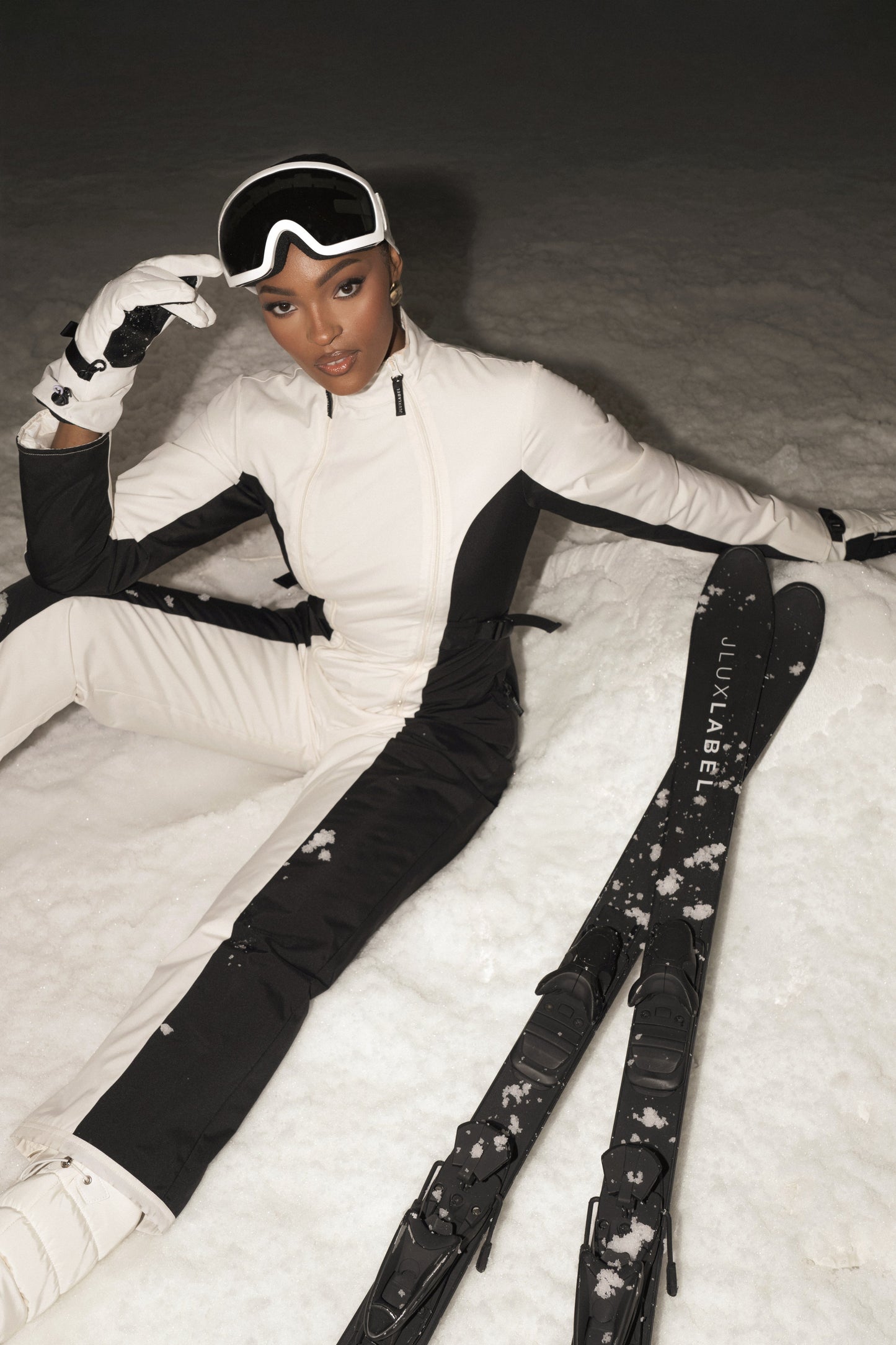 Ivory Polar Escape Ski Suit