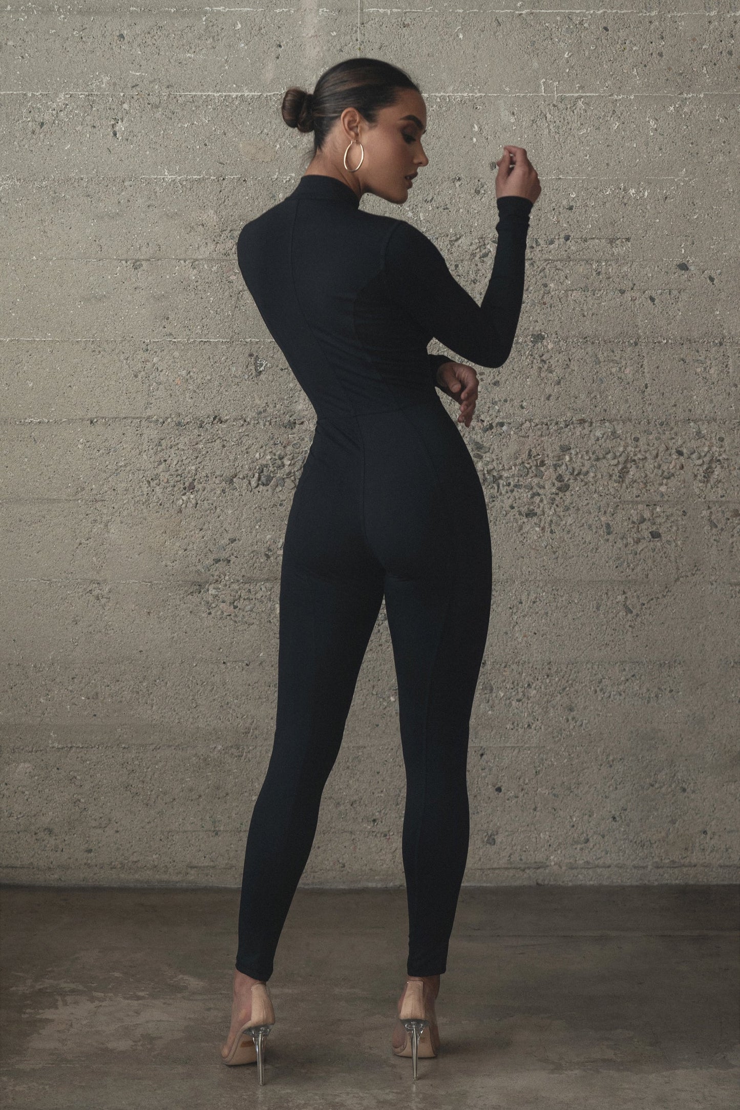 Black Galilea High Neck Jumpsuit