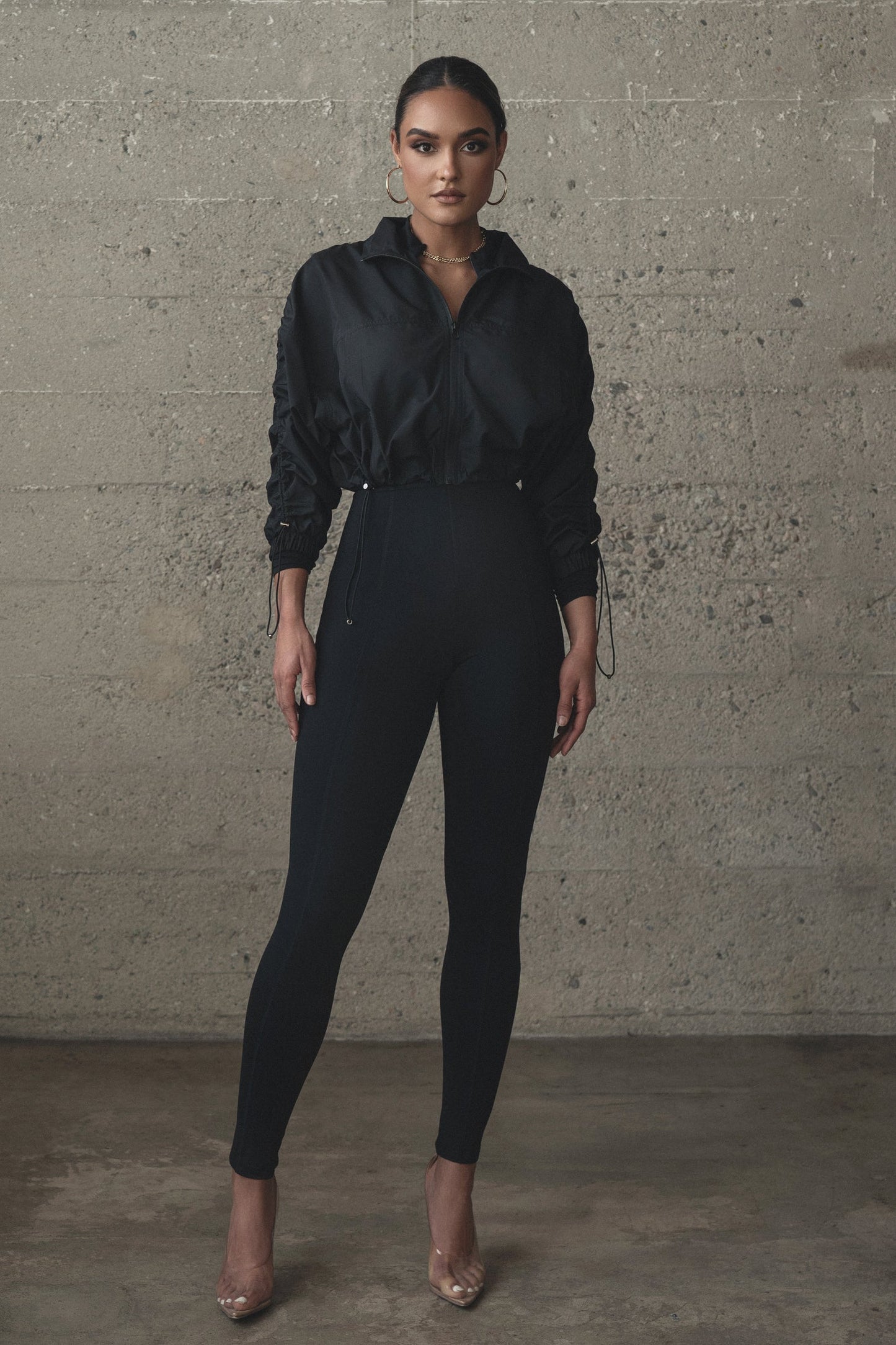 Black Galilea High Neck Jumpsuit